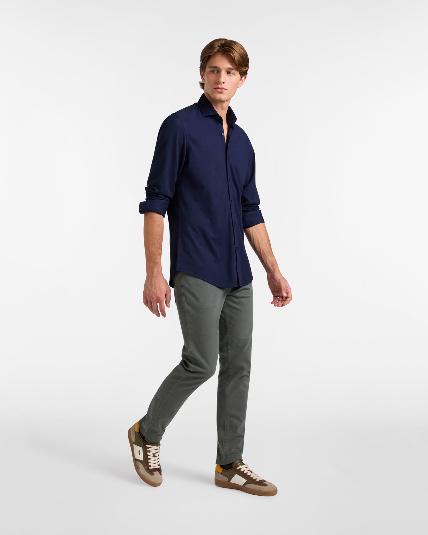 HARMONT&BLAINE
CAMICIA IN JERSEY TINTA UNITA CNP001 013471I