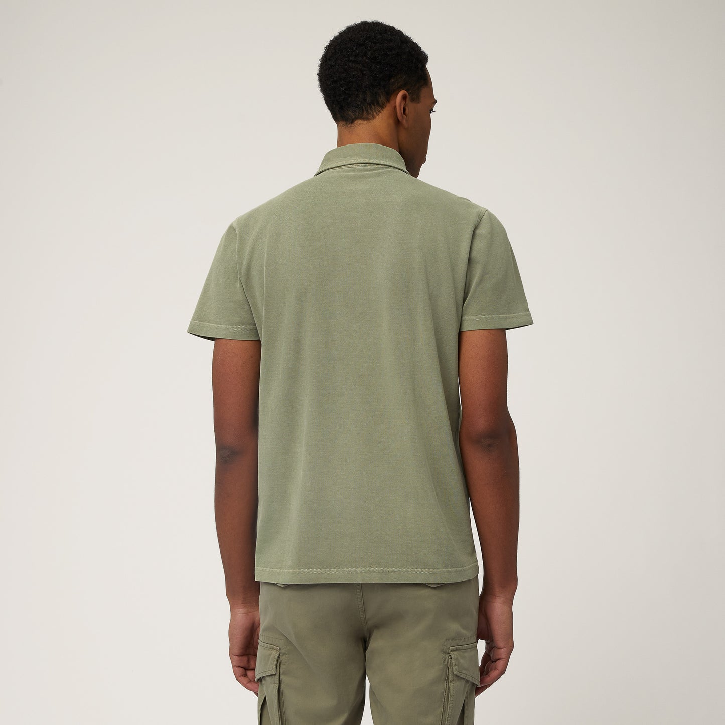 HARMONT&BLAINE
POLO IN COTONE TINTO IN CAPO LRN415 021802