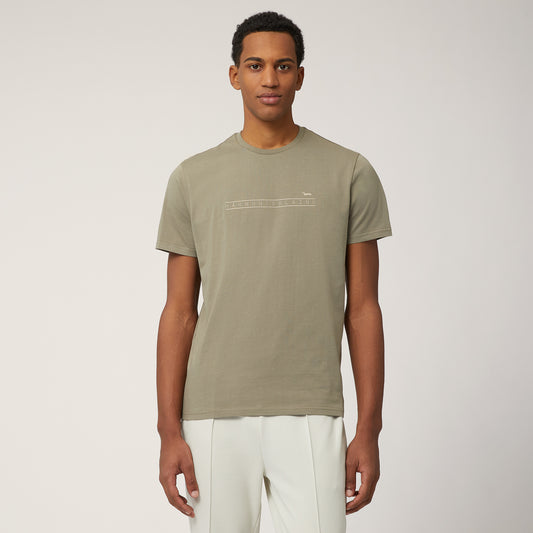 HARMONT&BLAINE
T-SHIRT LOGATA IN COTONE IRN248 021824.