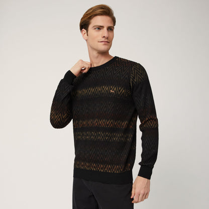 HARMONT&BLAINE
PULLOVER GIROCOLLO SFUMATO HRM694 030277.