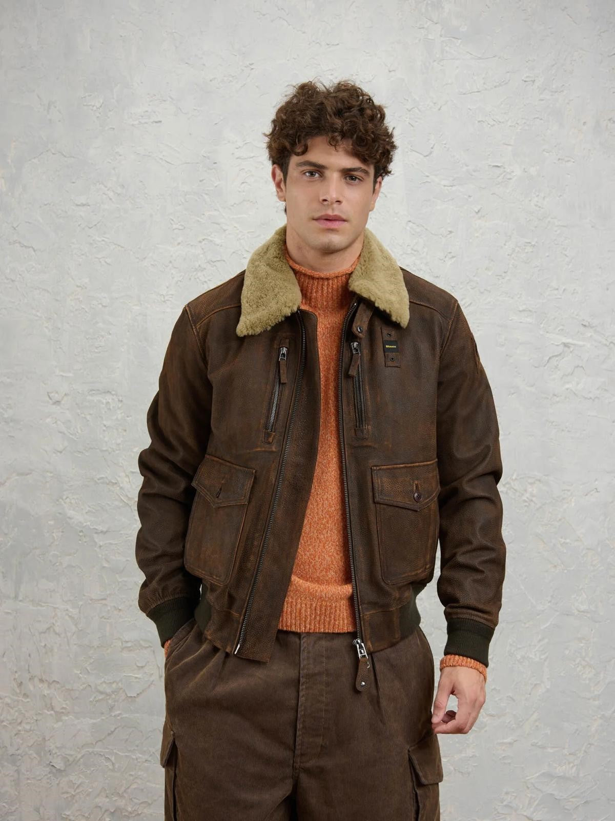 BLAUER
CHEITONS
GIUBBINO PELLE 26WBLUL01481-007734