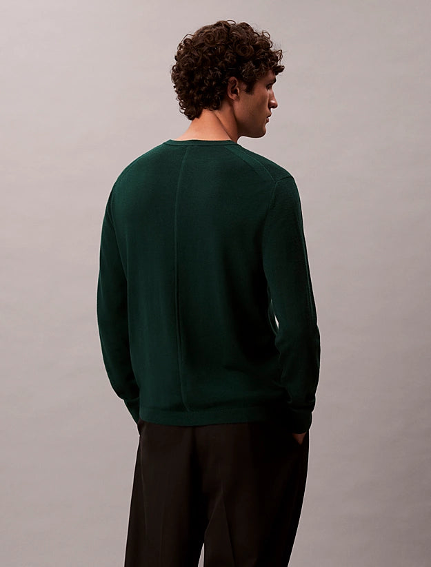 CALVIN KLEIN
MAGLIONE CLASSICO IN LANA MERINO LV04LB305G
