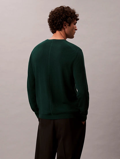 CALVIN KLEIN
MAGLIONE CLASSICO IN LANA MERINO LV04LB305G
