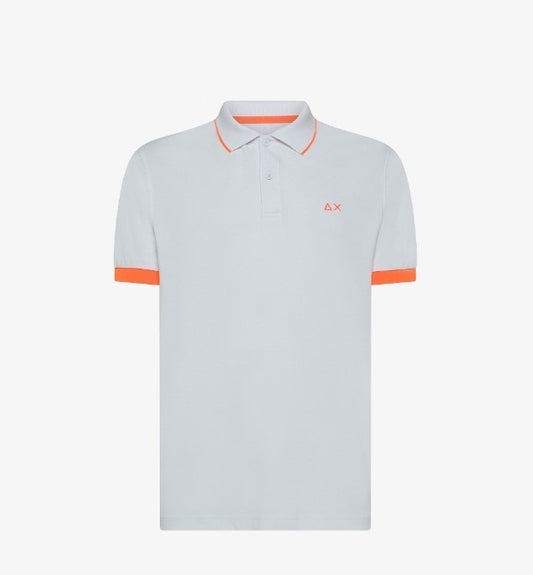 SUN68
POLO SMALL STRIPES FLUO S/S A35120