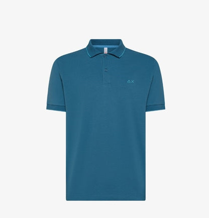 SUN68
POLO SMALL STRIPES ON COLLAR S/S A35110