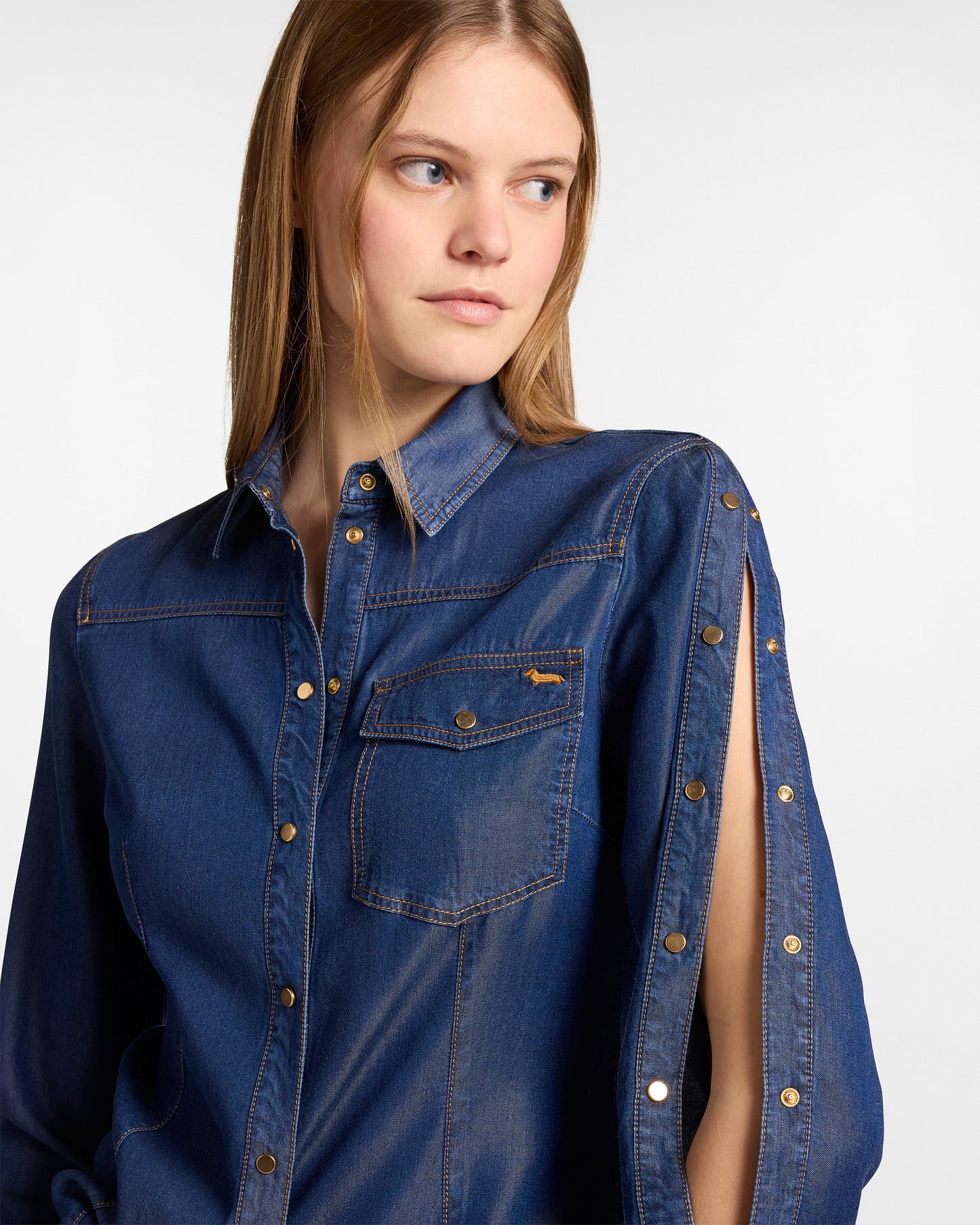 HARMONT&BLAINE
CAMICIA SLIM IN LYOCELL CSPDF8 059505