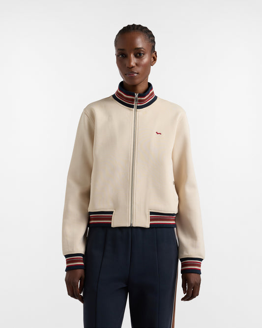 HARMONT&BLAINE 
FELPA FULL ZIP CON COSTINE RIGATE FMQD91 021897