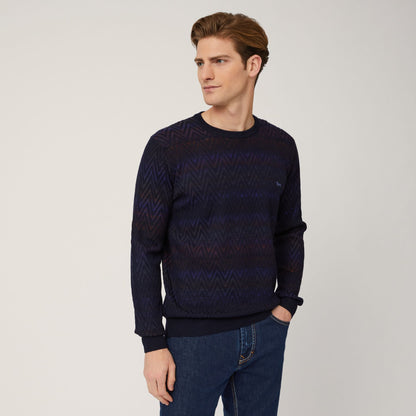 HARMONT&BLAINE
PULLOVER GIROCOLLO SFUMATO HRM694 030277.