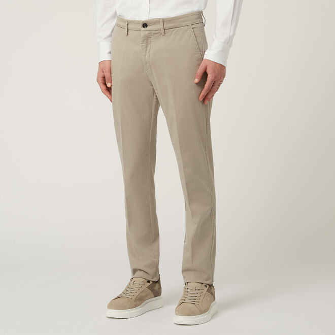 HARMONT&BLAINE
PANTALONE ESSENTIALS IN COTONE STRETCH WN1300 N53118