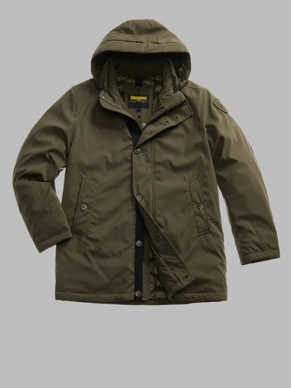 BLAUER
PARKA CON CAPPUCCIO REMOVIBILE CHESTER 25WBLUK03142 005480
