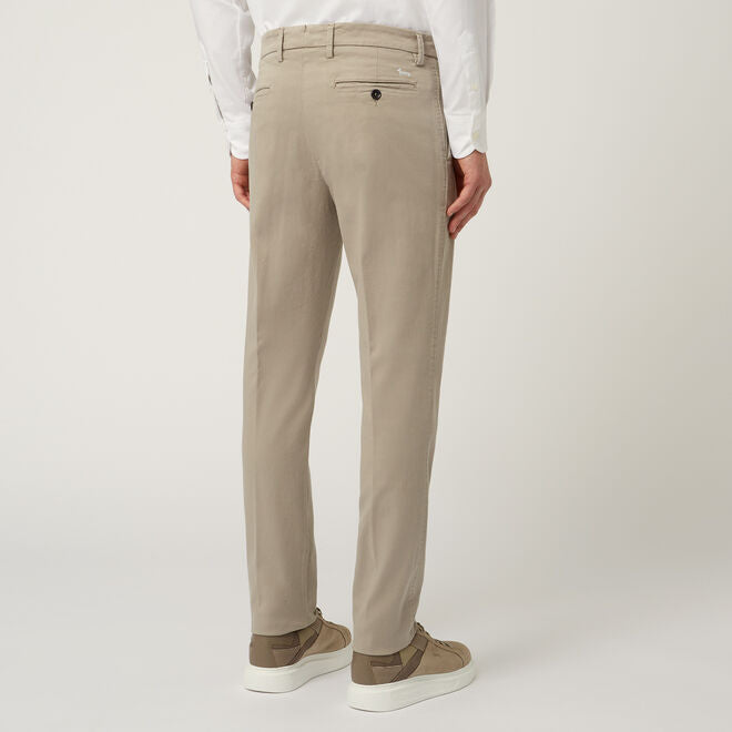 HARMONT&BLAINE
PANTALONE ESSENTIALS IN COTONE STRETCH WN1300 N53118