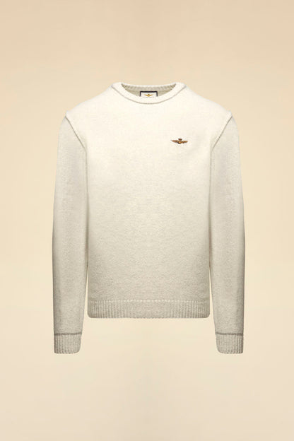 AERONAUTICA MILITARE
MAGLIA GIROCOLLO IN LANA TINTO FILO MA1608UL00924