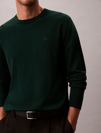 CALVIN KLEIN
MAGLIONE CLASSICO IN LANA MERINO LV04LB305G