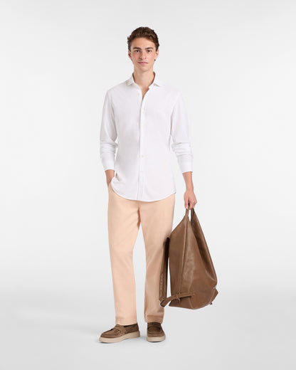 HARMONT&BLAINE
CAMICIA IN JERSEY TINTA UNITA CNP001 013471I