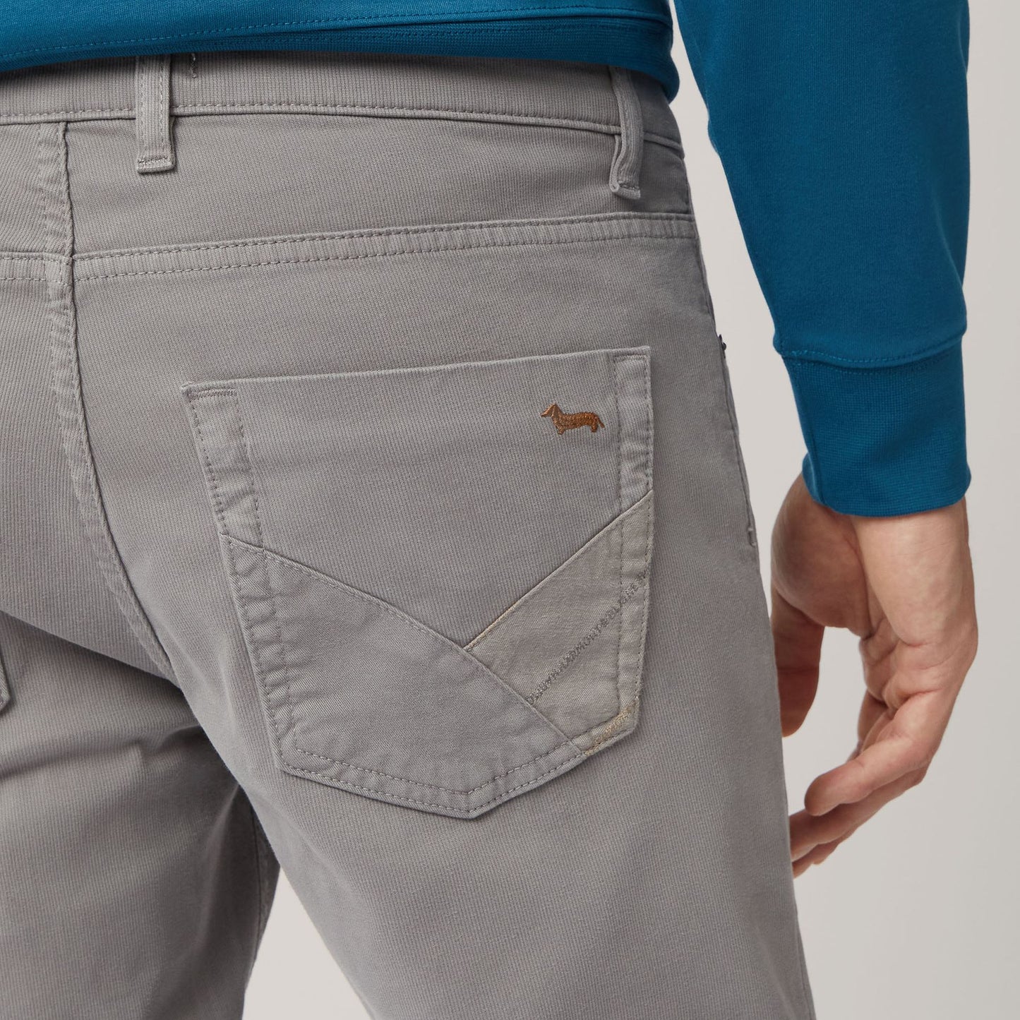 HARMONT&BLAINE
PANTALONI NARROW CON INSERTI WNM065 053021