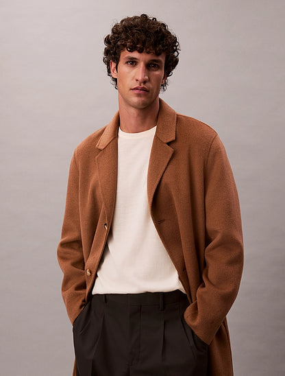 CALVIN KLEIN
MAGLIONE CLASSICO IN LANA MERINO LV04LB305G