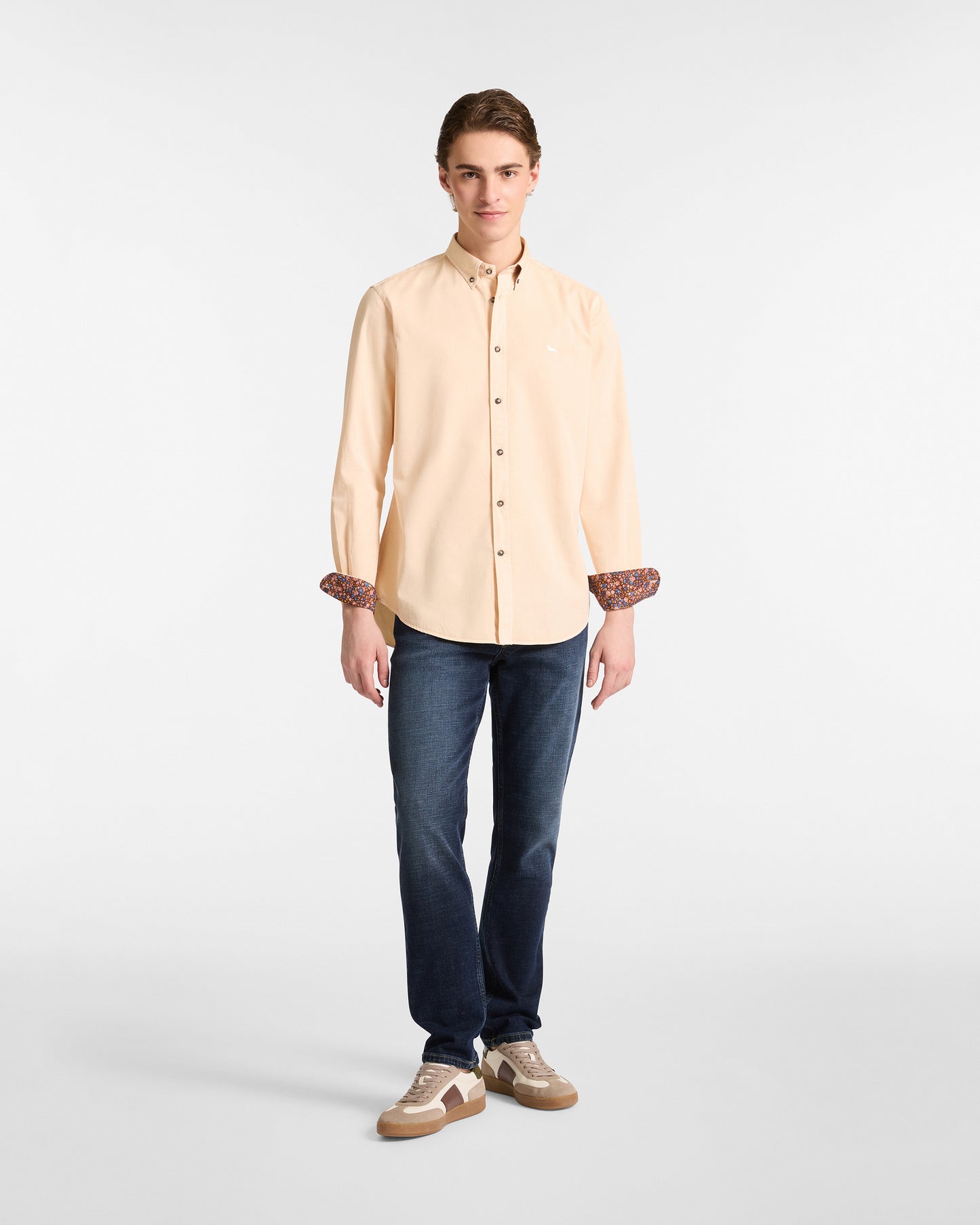 HARMONT&BLAINE
CAMICIA IN GABARDINE CAPSULE EARTH DYE CRP011 013607M