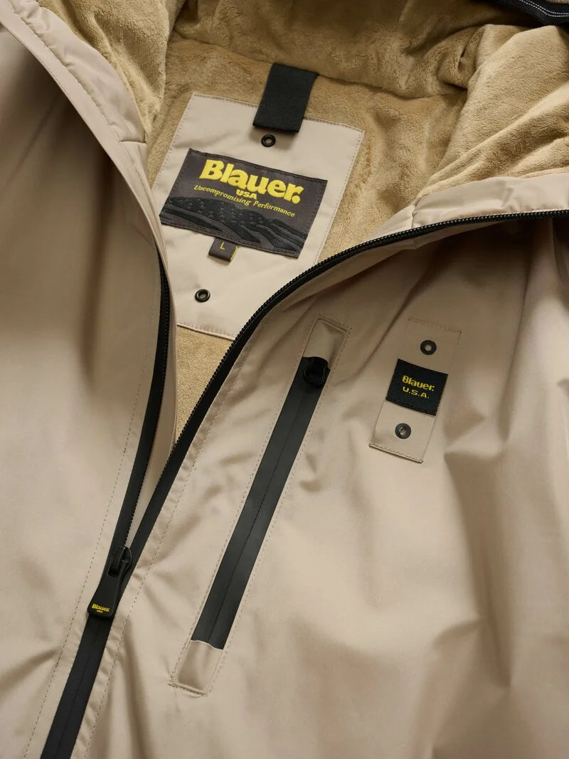 BLAUER 
GIUBBETTO NASTRATO CON PELLICCIA ECO JARVIS 25WBLUK11139 007110