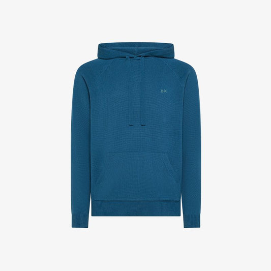 SUN68 
MAGLIA IN MISTO CASHMERE CON CAPPUCCIO K45113