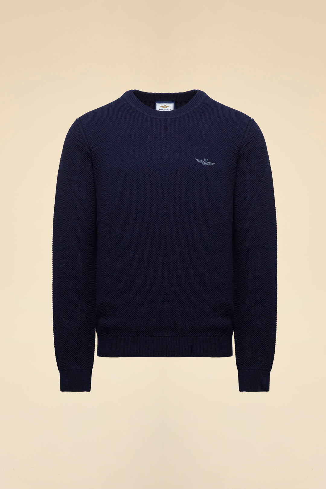 AERONAUTICA MILITARE
MAGLIONE GIROCOLLO MISTO LANA PUNTO RISO MA1582UL00903