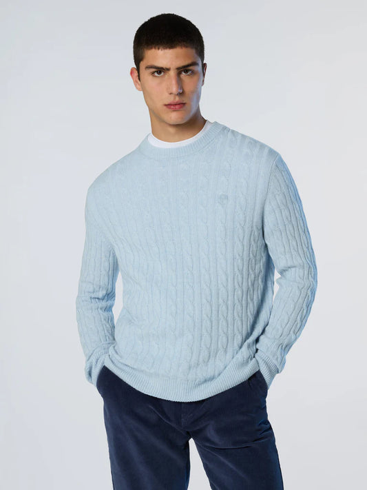 NORTH SAILS 
MAGLIONE GIROCOLLO A TRECCE 699145-000