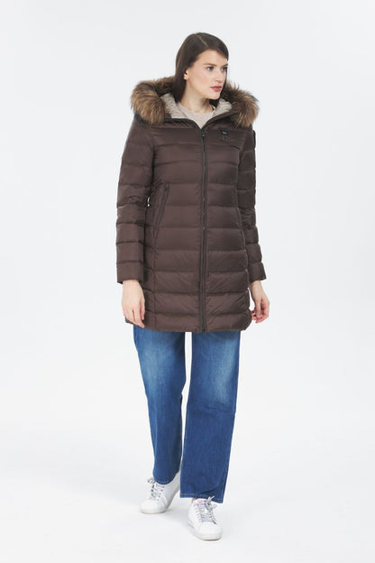 BLAUER 
PIUMINO LUNGO CON PELLICCIA KRISTIN 25WBLDK03103 006047