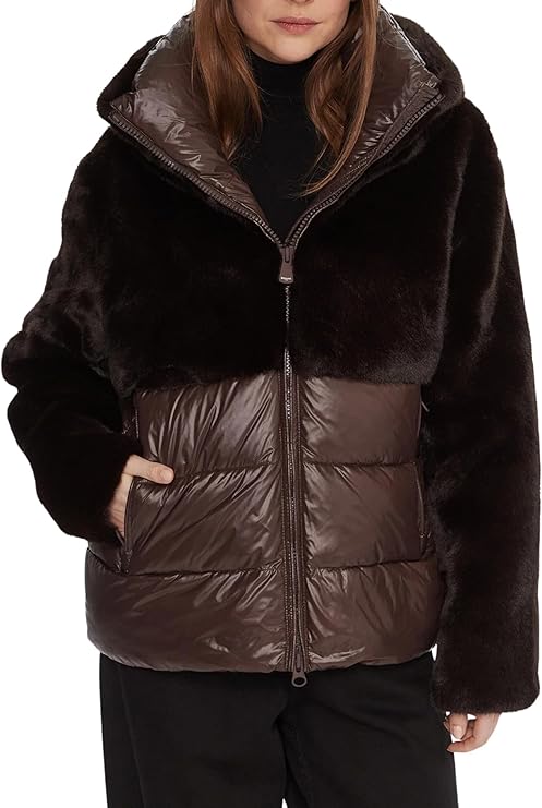 BLAUER
GIUBBETTO NYLON CON PELLICCIA ECO FANEVIL 25WBLDC02178 006646