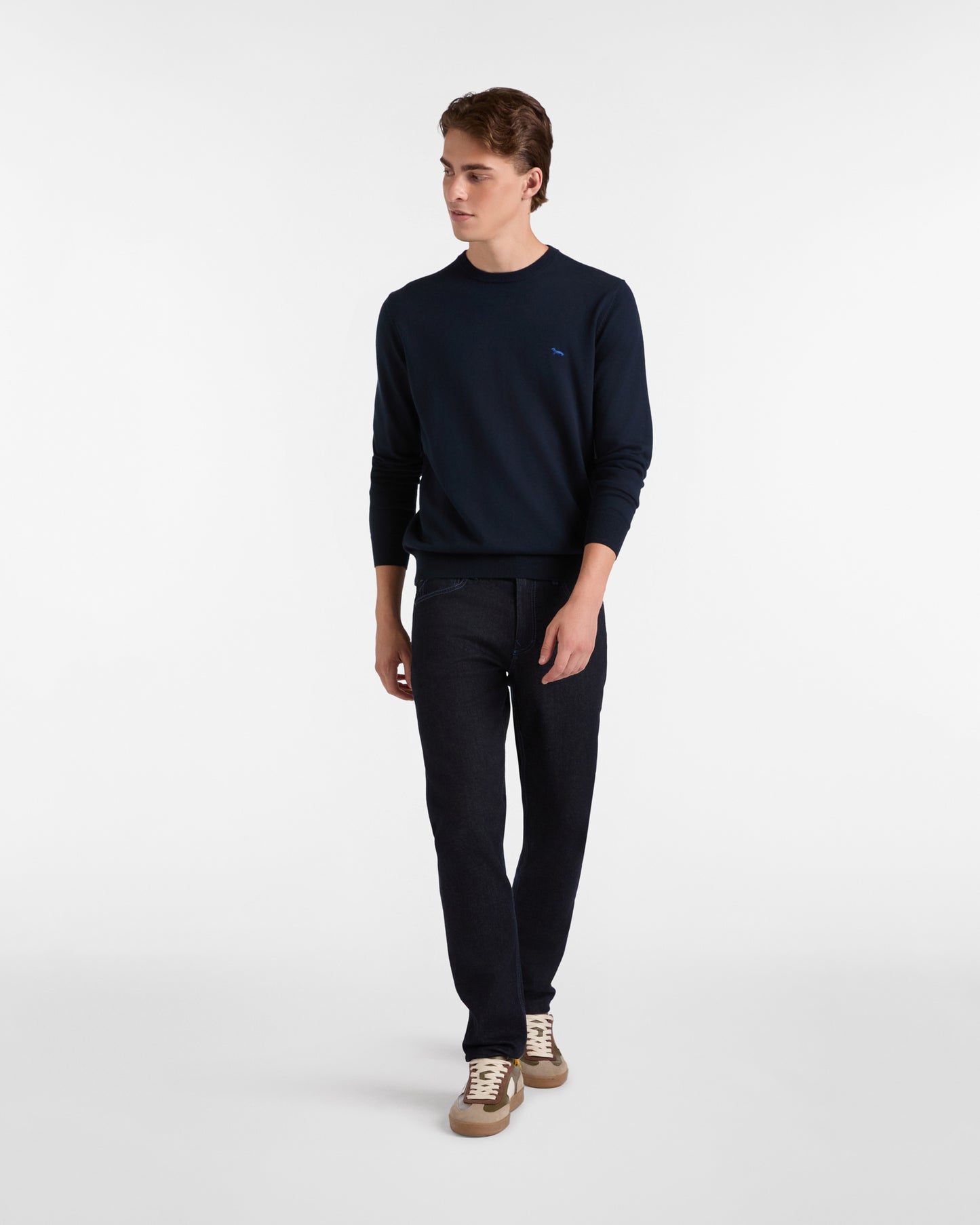 HARMONT&BLAINE
PULLOVER IN LANA E COTONE HRP012 030788