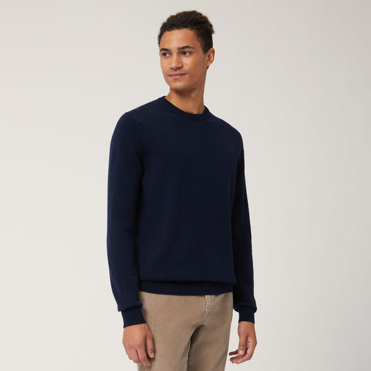 HARMONT&BLAINE
PULLOVER GIROCOLLO IN CASHMERE HRM689 031033.