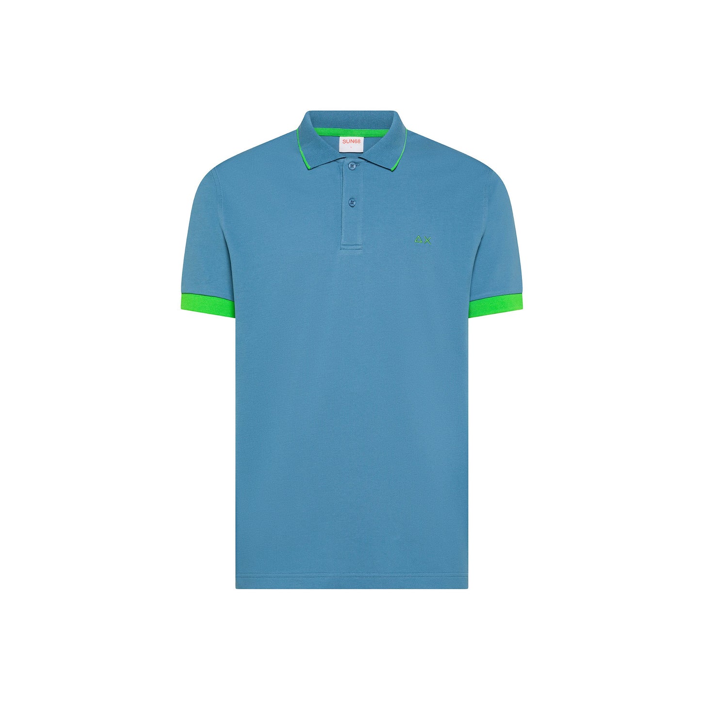 SUN68
POLO SMALL STRIPE FLUO S/S A36120