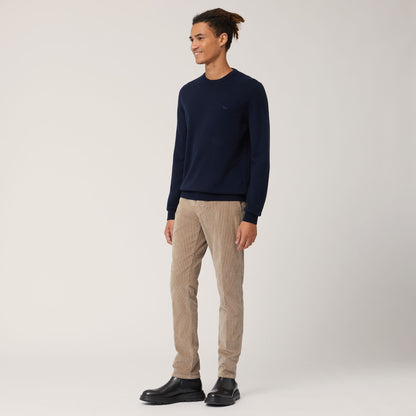 HARMONT&BLAINE
PULLOVER GIROCOLLO IN CASHMERE HRM689 031033.