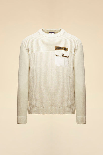 AERONAUTICA MILITARE
MAGLIA GIROCOLLO CINIGLIA CON TASCHINO MA1573UL00539