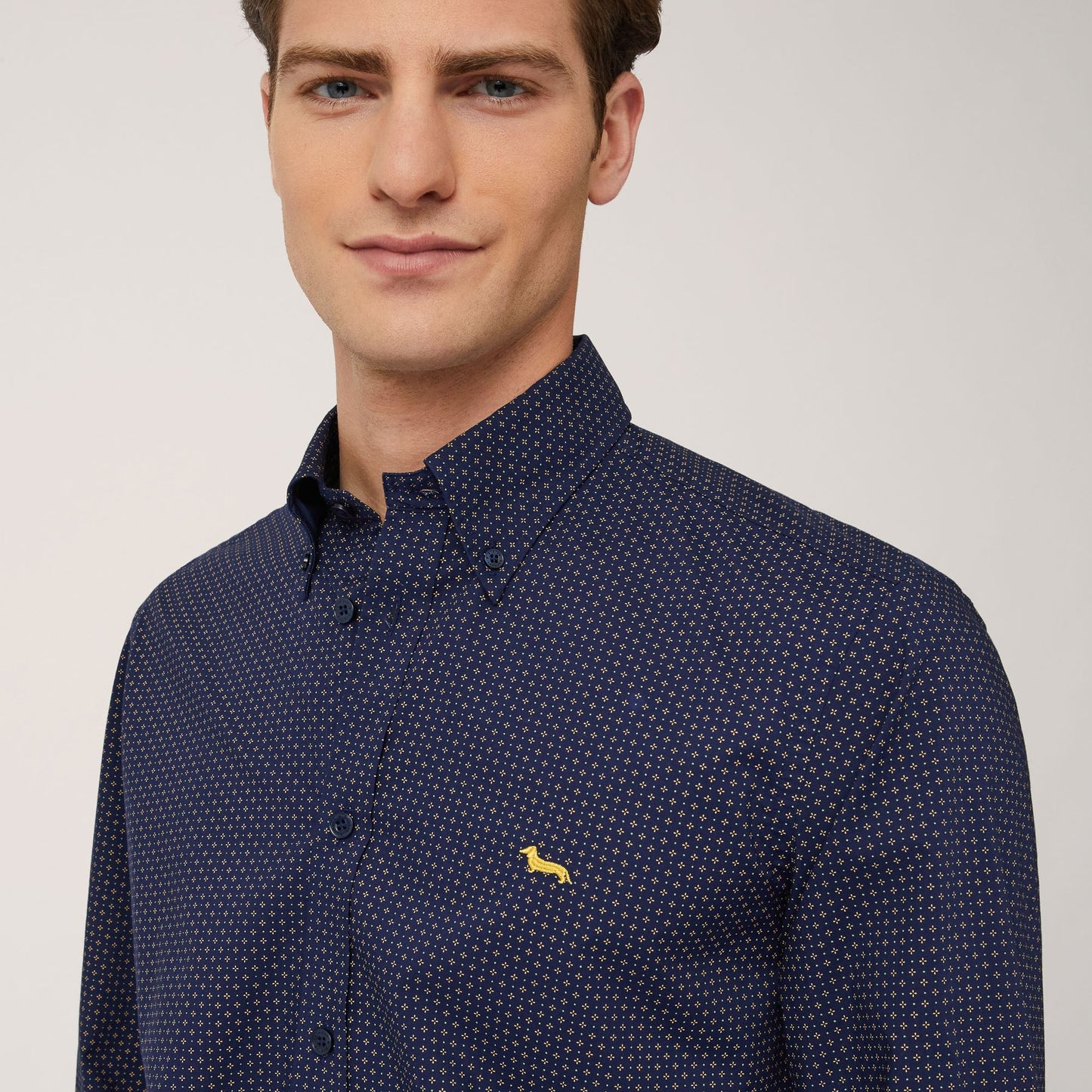 HARMONT&BLAINE
CAMICIA MICRO MOTIVO ALL-OVER CRM026 012983B.