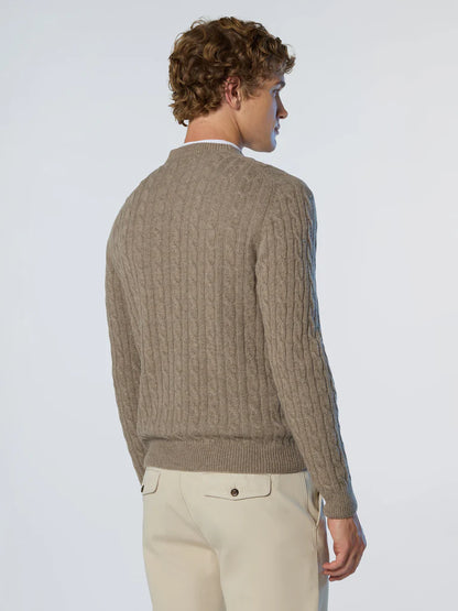 NORTH SAILS 
MAGLIONE GIROCOLLO A TRECCE 699145-000