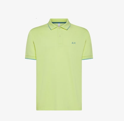 SUN68
POLO SMALL STRIPES ON COLLAR S/S A35110