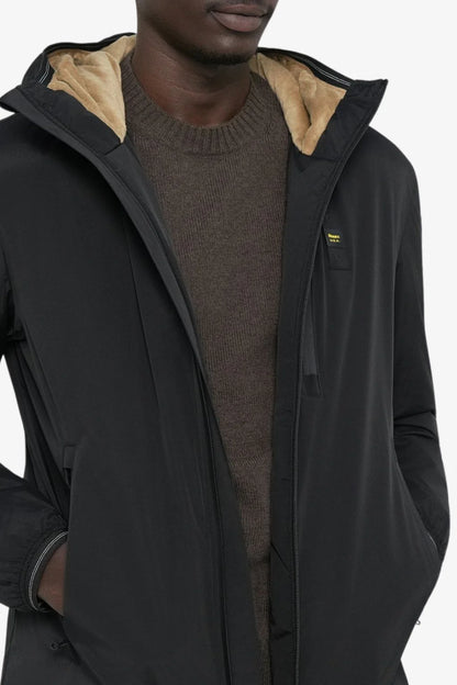 BLAUER 
GIUBBETTO NASTRATO CON PELLICCIA ECO JARVIS 25WBLUK11139 007110