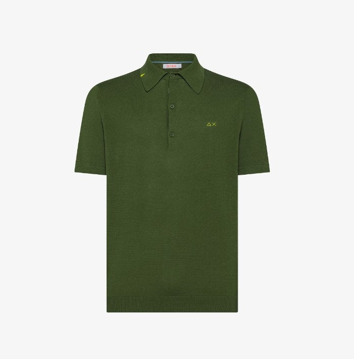 SUN68
POLO SWEATER BASIC S/S K35107