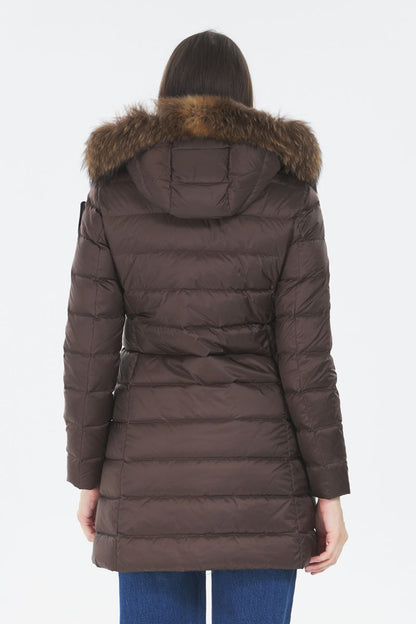 BLAUER 
PIUMINO LUNGO CON PELLICCIA KRISTIN 25WBLDK03103 006047