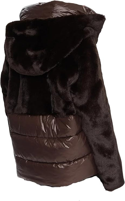 BLAUER
GIUBBETTO NYLON CON PELLICCIA ECO FANEVIL 25WBLDC02178 006646