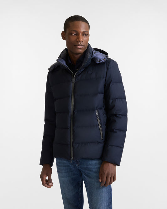 HARMONT&BLAINE
PIUMINO IN LANA TECNICA CON CAPPUCCIO K0P291 0406541