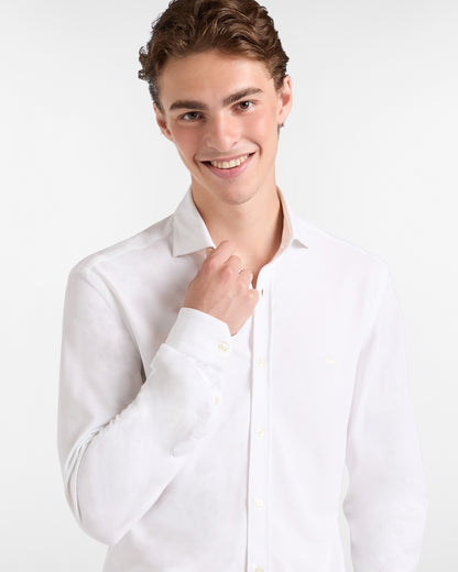 HARMONT&BLAINE
CAMICIA IN JERSEY TINTA UNITA CNP001 013471I