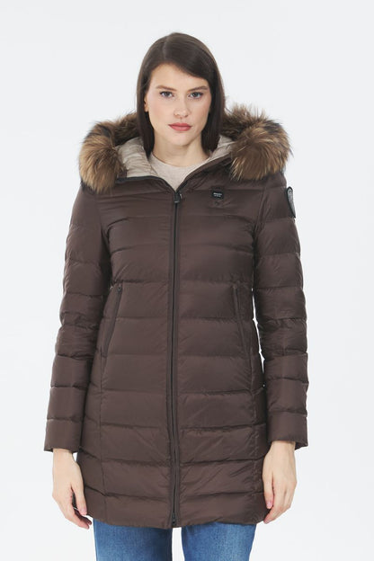 BLAUER 
PIUMINO LUNGO CON PELLICCIA KRISTIN 25WBLDK03103 006047