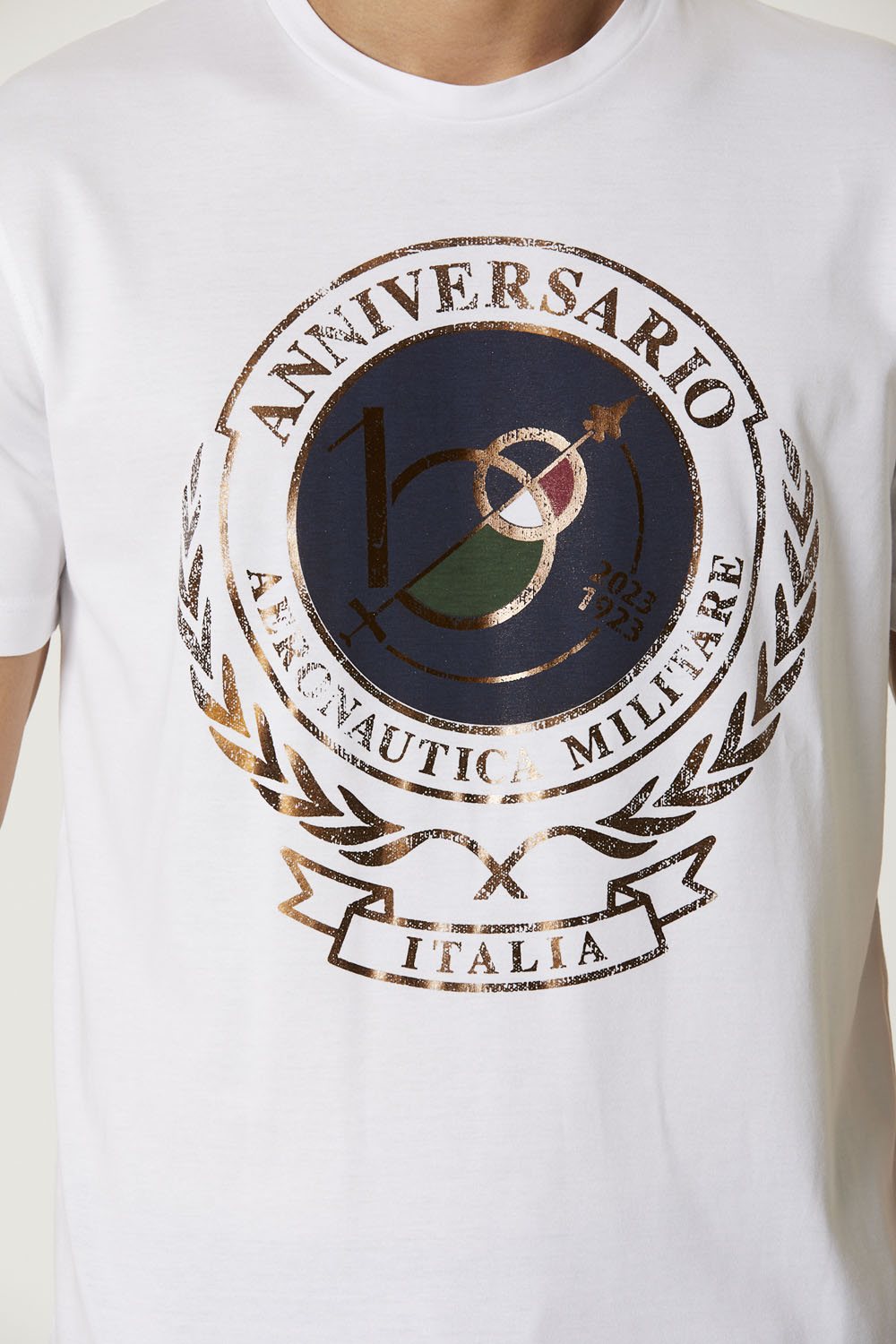 AERONAUTICA MILITARE 
T-SHIRT STAMPA CENTENARIO AM 231TS2118J594