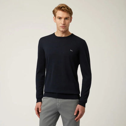 HARMONT&BLAINE
MAGLIA ESSENTIALS IN COTONE E CASHMERE HR1249 N30744