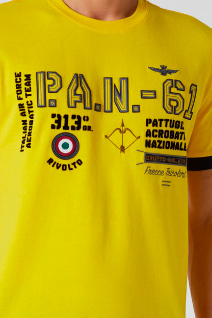 AERONAUTICA MILITARE 
T-SHIRT RICAMATA PAN 231TS2071J589