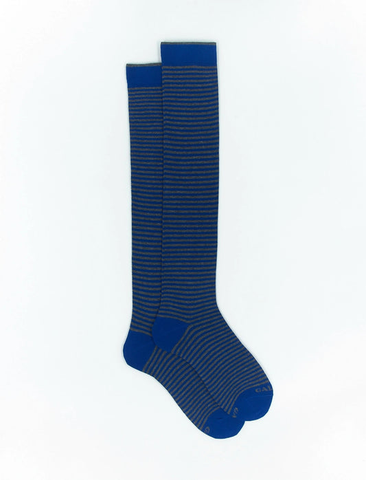 Calze Lunghe Uomo Cotone Righe Multicolor - Gallo | Old England Calze Lunghe Uomo Cotone Righe Multicolor - Gallo | Old England