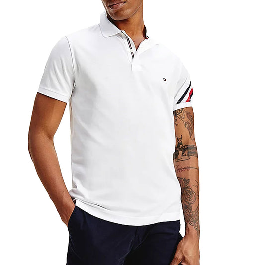 Tommy Hilfiger
Polo slim in piquet con profilo tricolore MW0MW17789