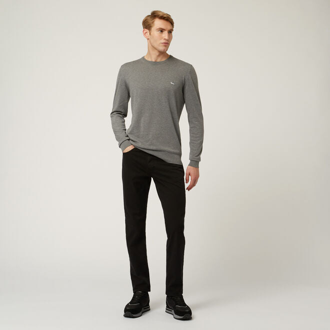 HARMONT&BLAINE
MAGLIA ESSENTIALS IN COTONE E CASHMERE HR1249 N30744