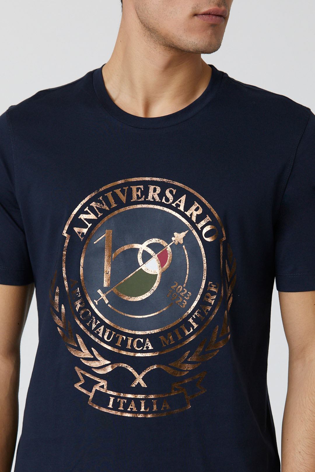 AERONAUTICA MILITARE 
T-SHIRT STAMPA CENTENARIO AM 231TS2118J594