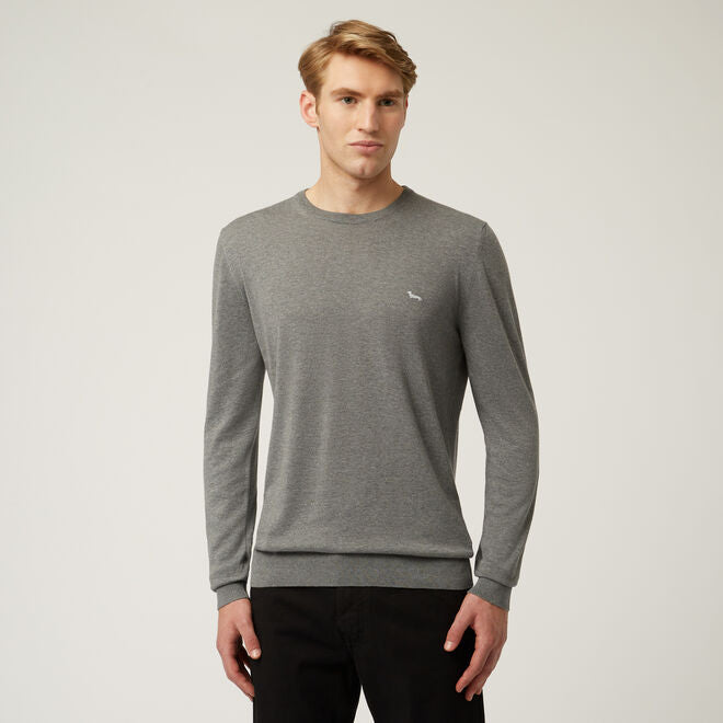 HARMONT&BLAINE
MAGLIA ESSENTIALS IN COTONE E CASHMERE HR1249 N30744